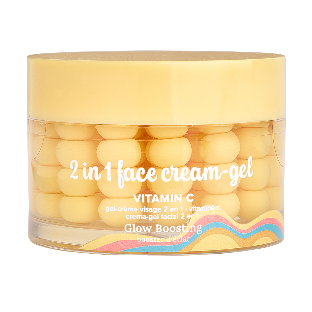 I-Cos 2 in 1 Face Creme with Pearls - Vitamin C - 50 ml