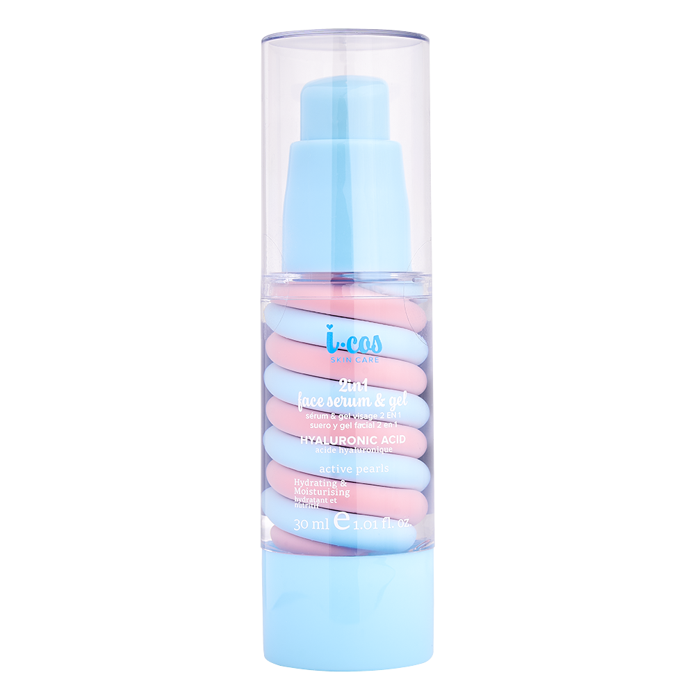 I-Cos Face Serum & Gel - Hyaluronic Acid - 30 ml