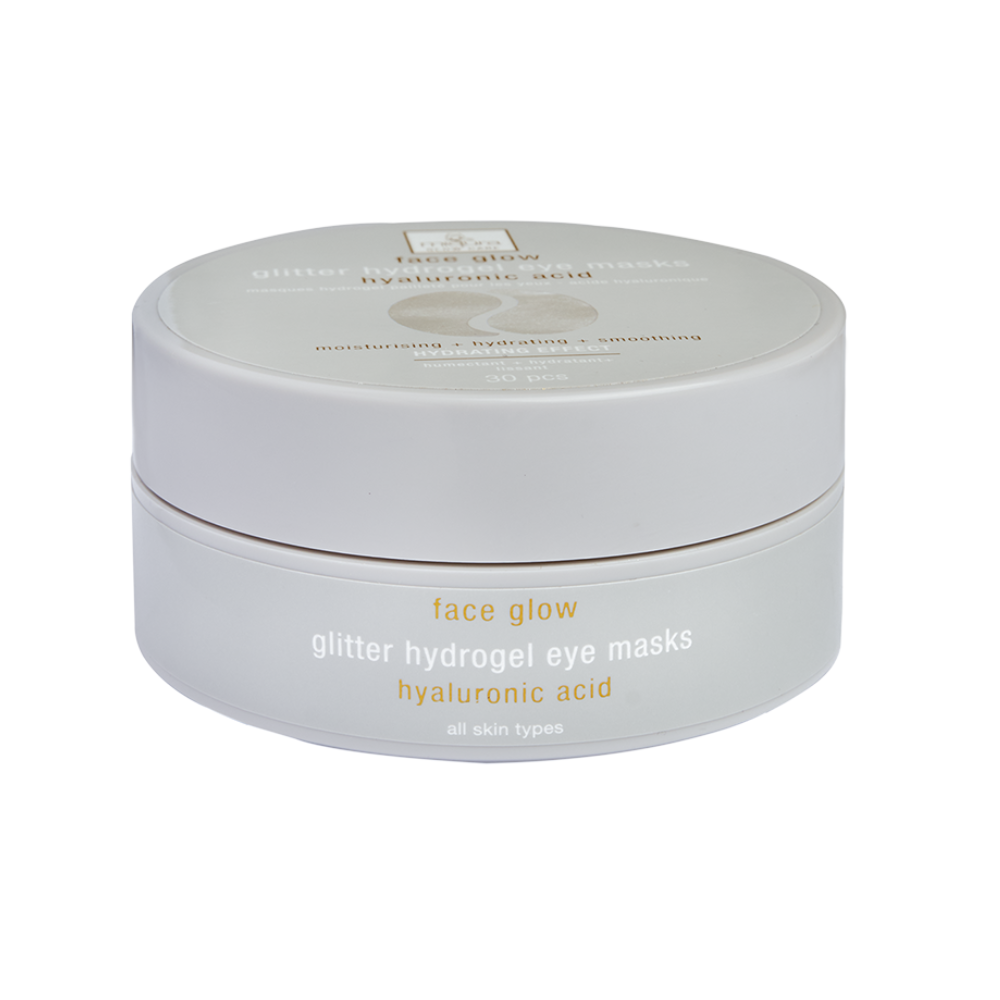 Miqura Glitter Hydrogel Eye Masks - Hyaluronic Acid