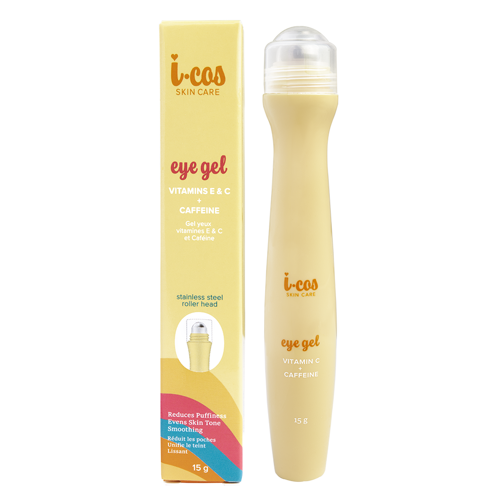 I-Cos Eye Gel Vitamin E & C + Caffeine, 15 g
