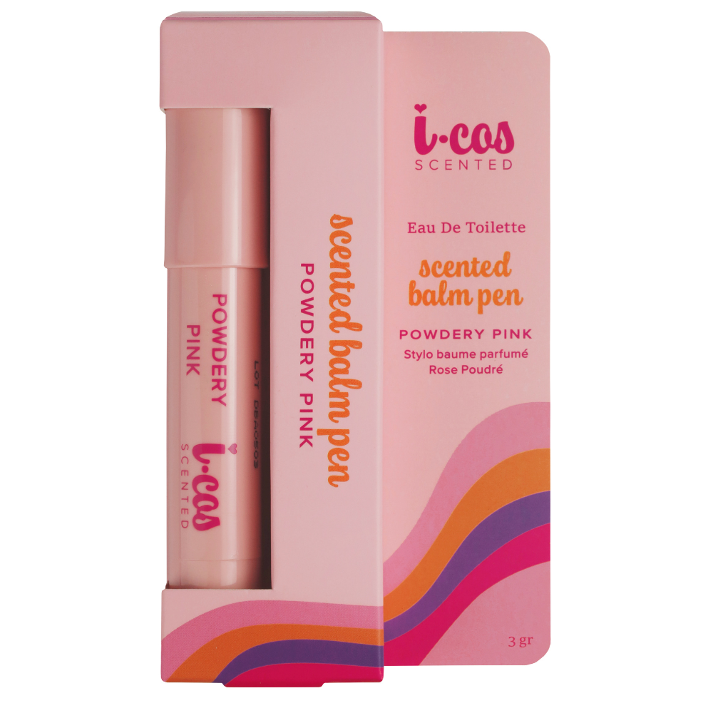 I-Cos Scented Balm Pen - Powdery pink
