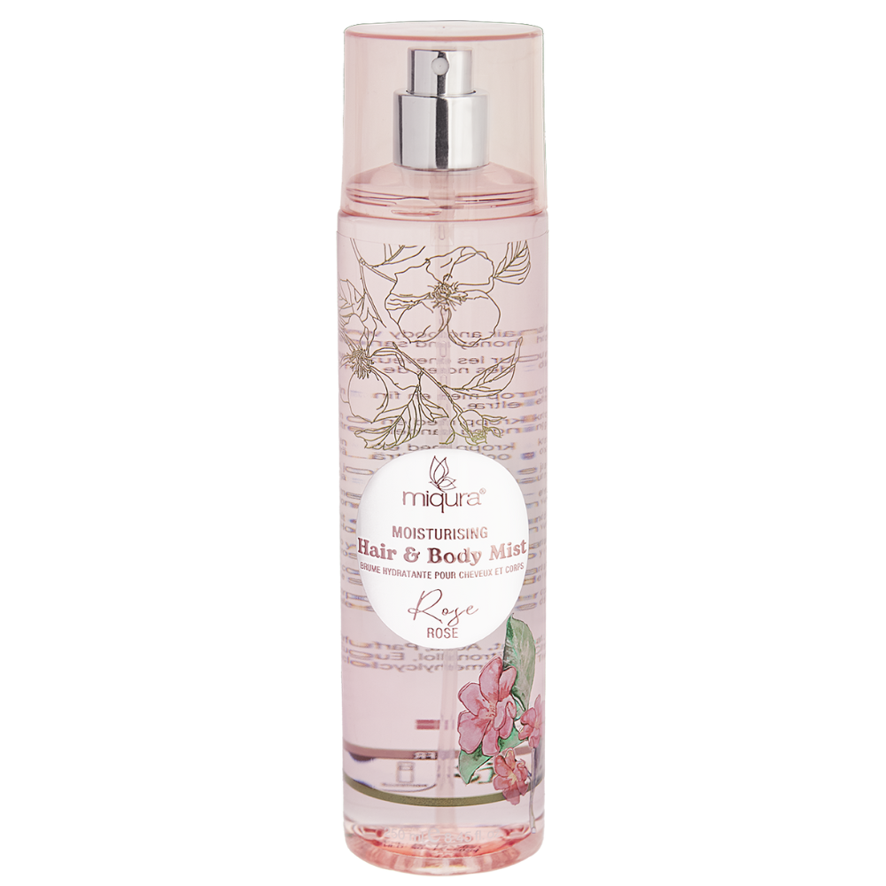 Miqura Hair & Body Mist - Rose