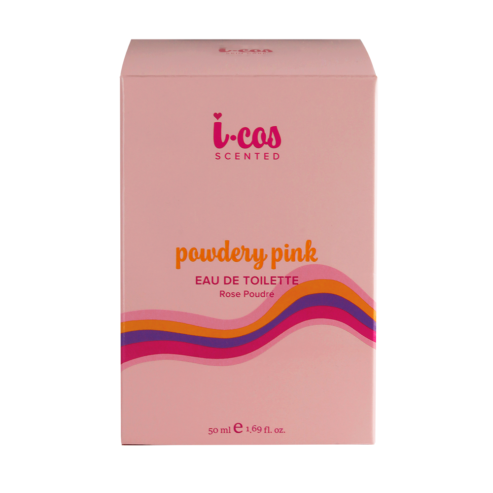 I-Cos Eau De Toilette - Powdery Pink -  50 ml