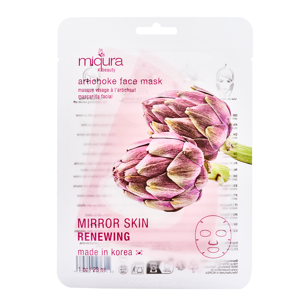 Miqura K-beauty - artischoke face mask