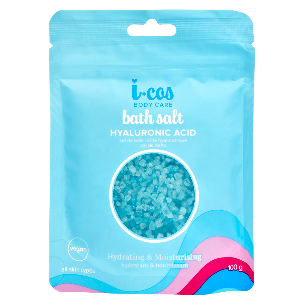 I-Cos Bath Salt - Hyaluronic Acid - 100 g