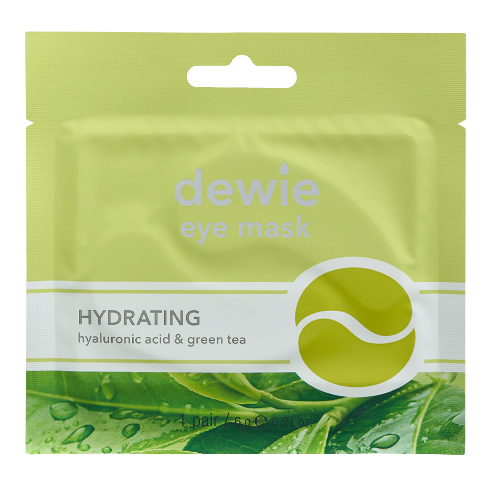 Eye Mask - Hydrating - Hyaluronic acid + Green Tea - 1 Pair