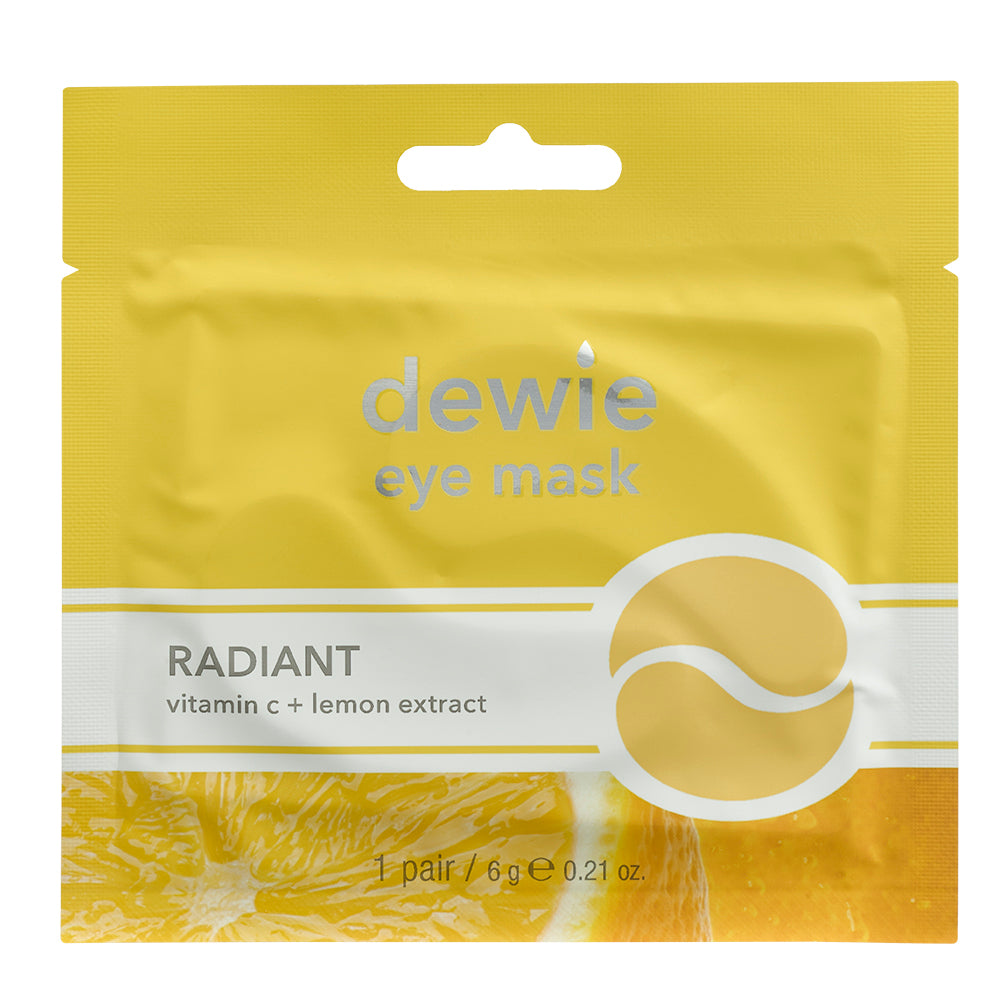 Eye Mask - Radiant - Vitamin C + Lemon Extract - 1 Pair