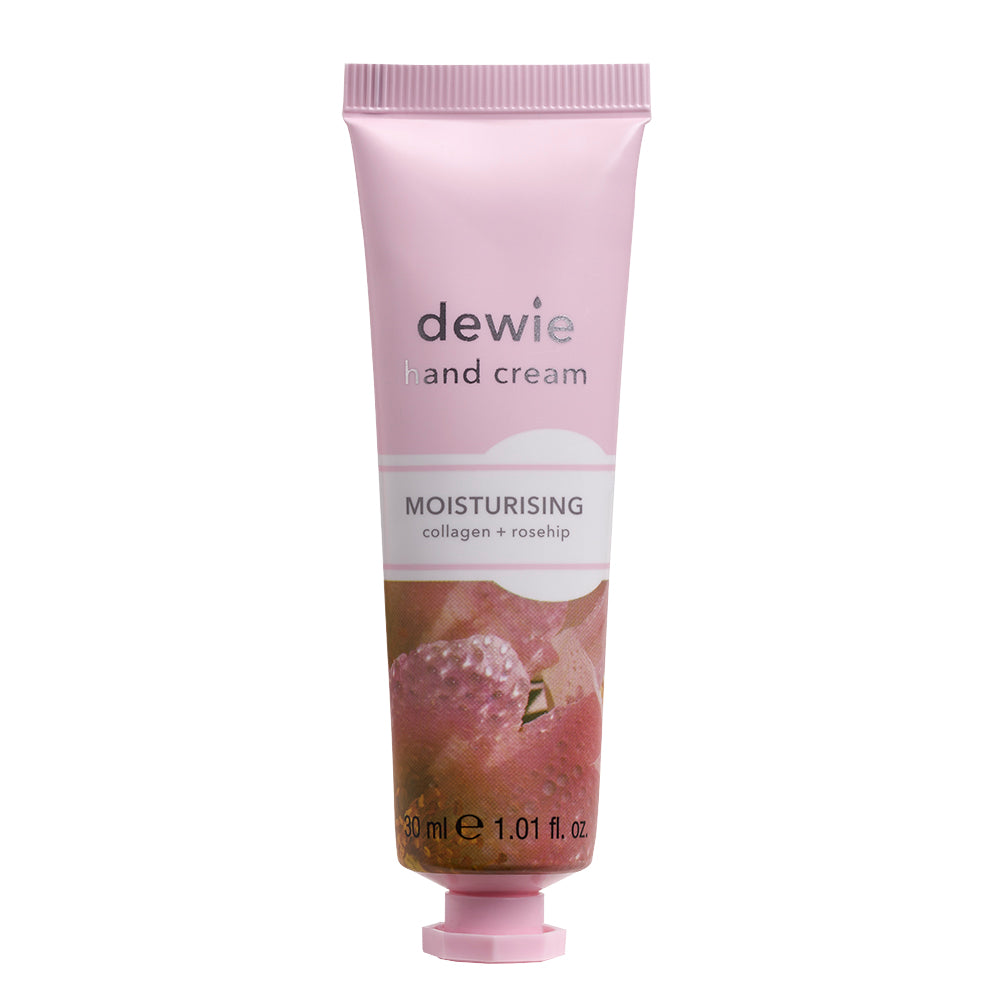 Hand Cream - Moisturising - Collagen + Rosehip - 30 ml
