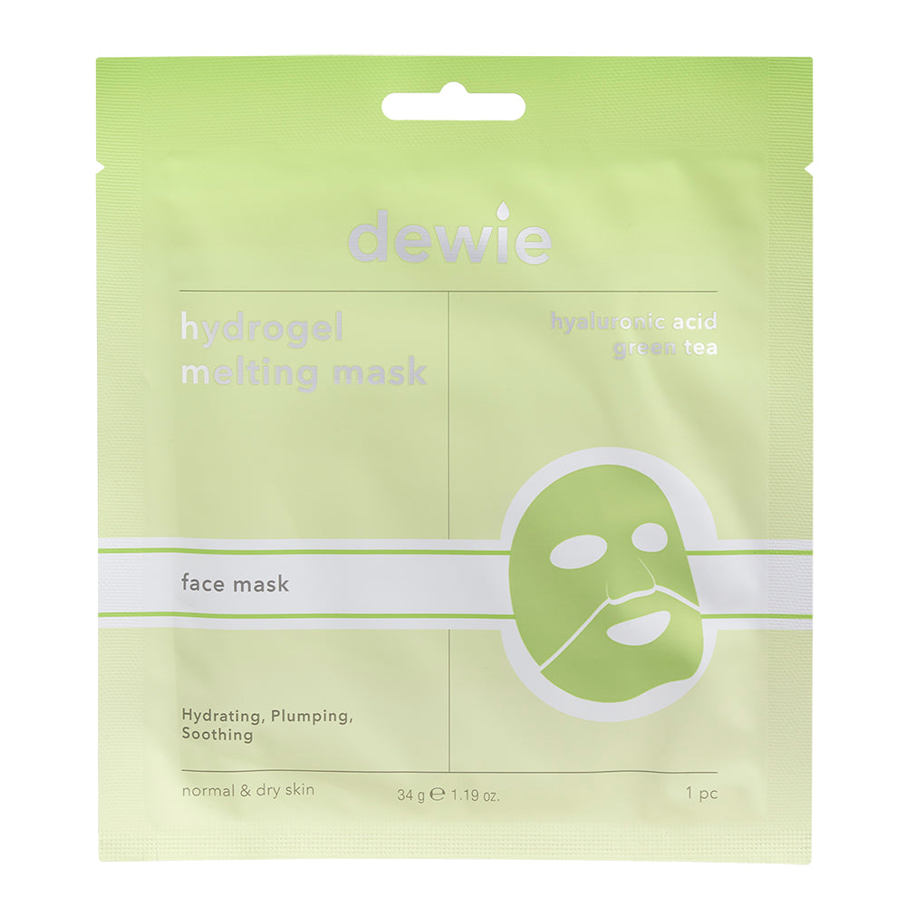 Hydrogel Melting Mask - Hydrating - Hyaluronic Acid + Green Tea - 1 pc