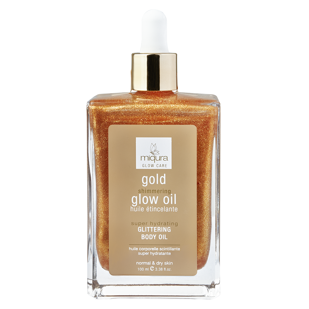 Miqura Gold Shimmering Glow Oil - 100 ml