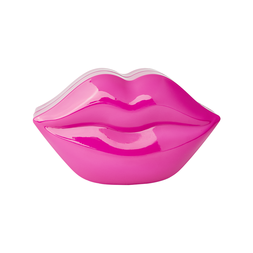 I-Cos Pink Hydrogel Lip Mask - Cherry - 20 pcs