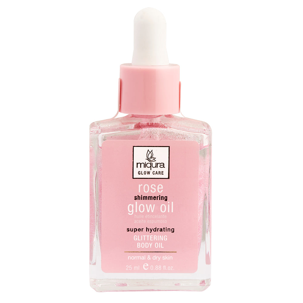 Miqura Rose Shimmering Glow Oil - 25 ml