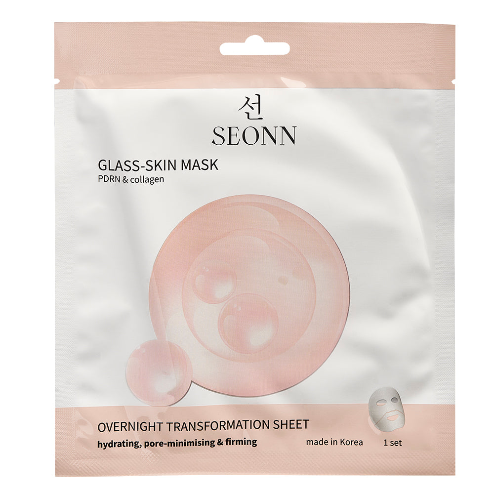 SEONN - Glass-skin Mask - PDRN Pink - 1 set